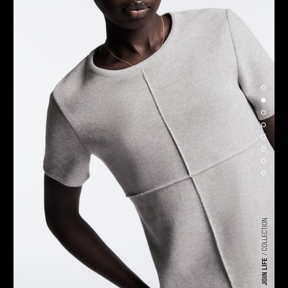 Zara Gray Dress - Picture 3 of 8